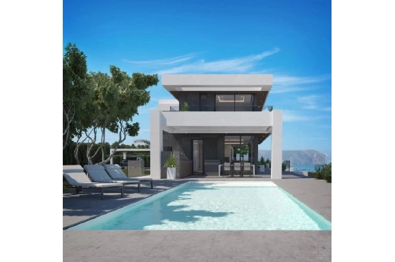 Villa in Javea zu verkaufen, Woongedeelte 554 m², Klimaanlage, 5 Slaapkamers, 5 Badkamers, Pool, ref.: BS-83402070-4