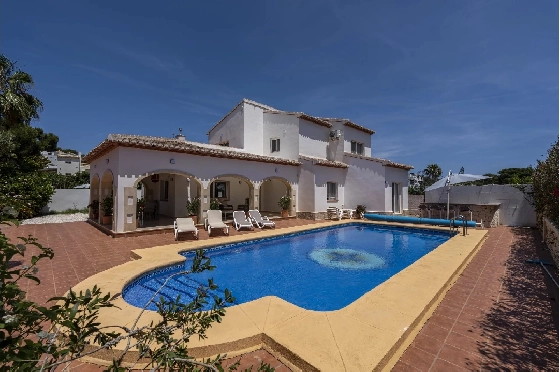 Villa in Javea zu verkaufen, Woongedeelte 220 m², Klimaanlage, 4 Slaapkamers, 2 Badkamers, Pool, ref.: BS-83565899-1