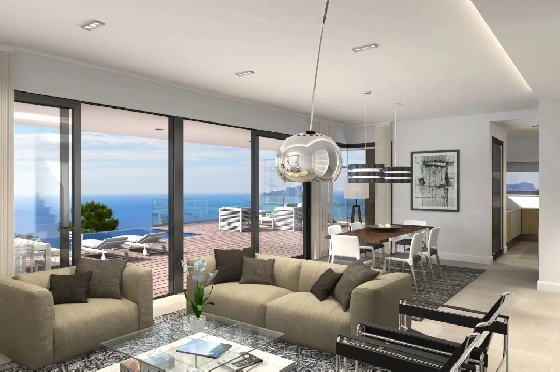 Villa in Cumbre del Sol zu verkaufen, Woongedeelte 459 m², Grondstuk 932 m², 3 Slaapkamers, 4 Badkamers, Pool, ref.: BS-83710400-4
