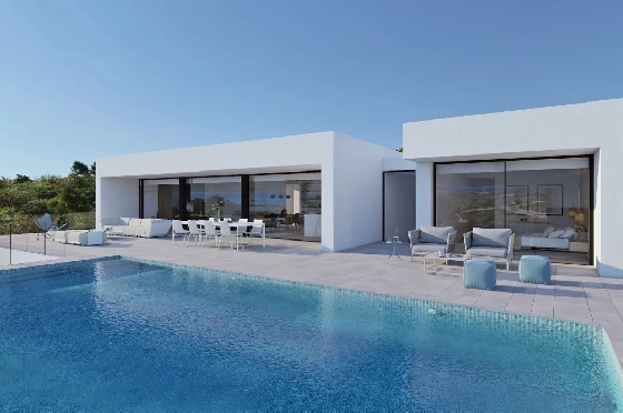 Villa in Cumbre del Sol zu verkaufen, Woongedeelte 621 m², Grondstuk 1338 m², 1 Slaapkamers, 5 Badkamers, Pool, ref.: BS-83710401-2