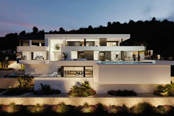 Villa in Cumbre del Sol zu verkaufen, Woongedeelte 830 m², Grondstuk 1877 m², 1 Slaapkamers, 5 Badkamers, Pool, ref.: BS-83710403-2