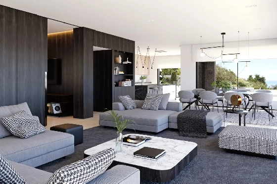 Villa in Cumbre del Sol zu verkaufen, Woongedeelte 830 m², Grondstuk 1877 m², 1 Slaapkamers, 5 Badkamers, Pool, ref.: BS-83710403-6