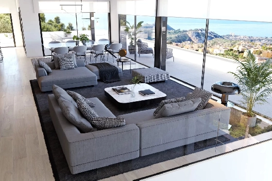 Villa in Cumbre del Sol zu verkaufen, Woongedeelte 830 m², Grondstuk 1877 m², 1 Slaapkamers, 5 Badkamers, Pool, ref.: BS-83710403-7