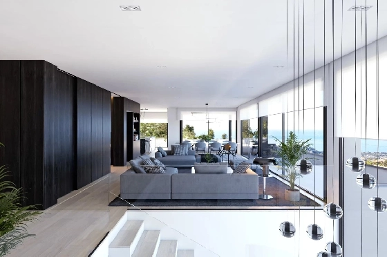 Villa in Cumbre del Sol zu verkaufen, Woongedeelte 830 m², Grondstuk 1877 m², 1 Slaapkamers, 5 Badkamers, Pool, ref.: BS-83710403-8