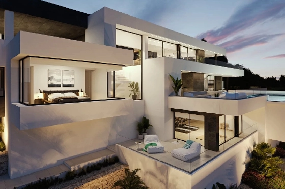 Villa in Cumbre del Sol zu verkaufen, Woongedeelte 830 m², Grondstuk 1877 m², 1 Slaapkamers, 5 Badkamers, Pool, ref.: BS-83710403-9