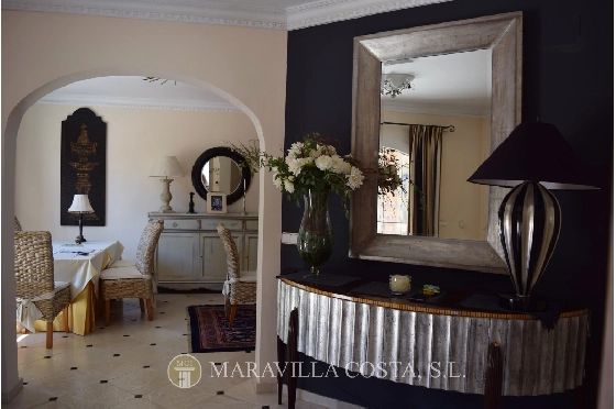 Villa in Pedreguer zu verkaufen, Woongedeelte 425 m², Bouwjaar 2006, + Fussbodenheizung, Klimaanlage, Grondstuk 1382 m², 5 Slaapkamers, 4 Badkamers, Pool, ref.: MV-2376-10