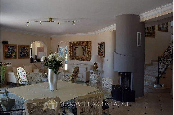 Villa in Pedreguer zu verkaufen, Woongedeelte 425 m², Bouwjaar 2006, + Fussbodenheizung, Klimaanlage, Grondstuk 1382 m², 5 Slaapkamers, 4 Badkamers, Pool, ref.: MV-2376-12