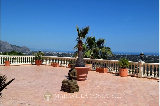 Villa in Pedreguer zu verkaufen, Woongedeelte 425 m², Bouwjaar 2006, + Fussbodenheizung, Klimaanlage, Grondstuk 1382 m², 5 Slaapkamers, 4 Badkamers, Pool, ref.: MV-2376-4