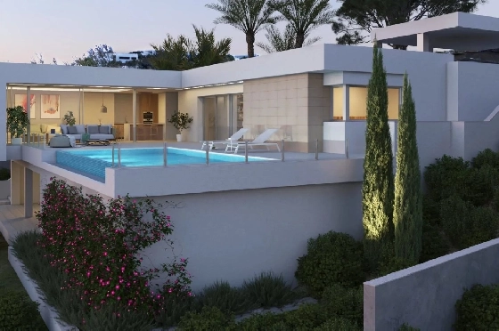 Villa in Cumbre del Sol zu verkaufen, Woongedeelte 333 m², Grondstuk 825 m², 3 Slaapkamers, 3 Badkamers, Pool, ref.: BS-83851624-4