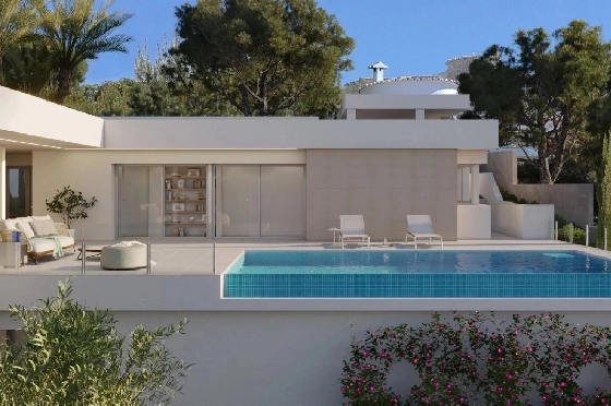 Villa in Cumbre del Sol zu verkaufen, Woongedeelte 329 m², Grondstuk 956 m², 3 Slaapkamers, 3 Badkamers, Pool, ref.: BS-83851625-9