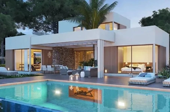 Villa in Javea zu verkaufen, Woongedeelte 475 m², Klimaanlage, 5 Slaapkamers, 4 Badkamers, Pool, ref.: BS-84147385-1