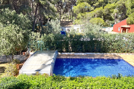 Villa in Denia(Las Rotas) zu verkaufen, Woongedeelte 280 m², Bouwjaar 1989, Zustand gepflegt, + Zentralheizung, Grondstuk 1150 m², 5 Slaapkamers, 4 Badkamers, Pool, ref.: SC-T0424-32