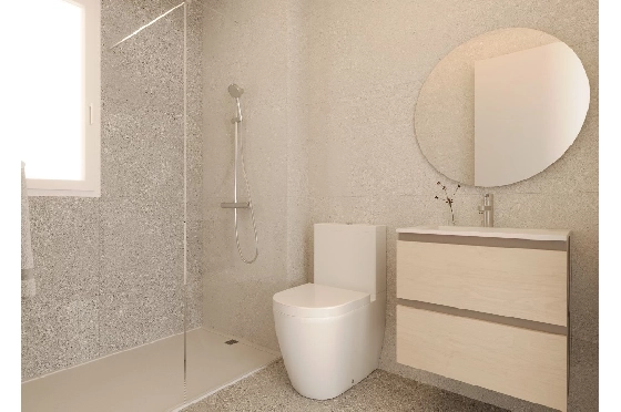 Villa in Finestrat(Balcon de Finestrat) zu verkaufen, Woongedeelte 157 m², Grondstuk 489 m², 4 Slaapkamers, 3 Badkamers, Pool, ref.: TW-BREEZE-75-9