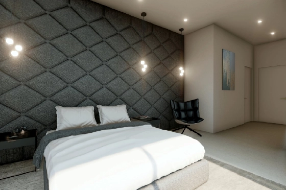 Villa in Benissa(La Fustera) zu verkaufen, Woongedeelte 615 m², Bouwjaar 2023, Klimaanlage, Grondstuk 1347 m², 4 Slaapkamers, 3 Badkamers, Pool, ref.: BI-BE.H-902-7