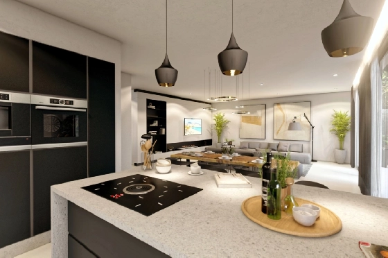 Villa in Altea zu verkaufen, Woongedeelte 540 m², Bouwjaar 2024, Klimaanlage, Grondstuk 1270 m², 4 Slaapkamers, 4 Badkamers, Pool, ref.: BI-AL.H-031-10