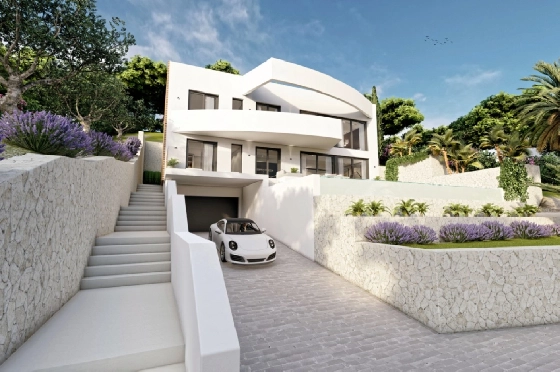 Villa in Altea zu verkaufen, Woongedeelte 540 m², Bouwjaar 2024, Klimaanlage, Grondstuk 1270 m², 4 Slaapkamers, 4 Badkamers, Pool, ref.: BI-AL.H-031-16