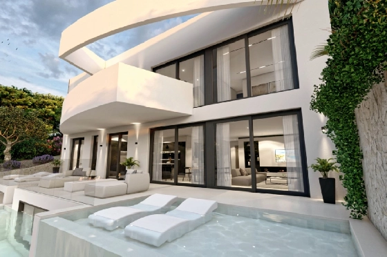 Villa in Altea zu verkaufen, Woongedeelte 540 m², Bouwjaar 2024, Klimaanlage, Grondstuk 1270 m², 4 Slaapkamers, 4 Badkamers, Pool, ref.: BI-AL.H-031-21