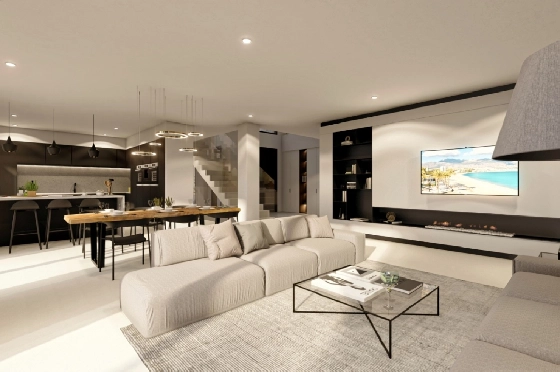 Villa in Altea zu verkaufen, Woongedeelte 540 m², Bouwjaar 2024, Klimaanlage, Grondstuk 1270 m², 4 Slaapkamers, 4 Badkamers, Pool, ref.: BI-AL.H-031-8