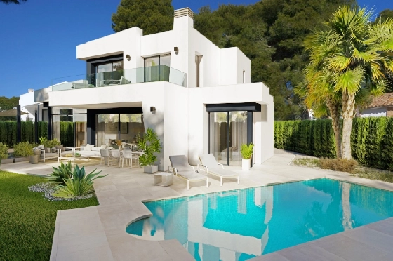 Villa in Benissa(La Fustera) zu verkaufen, Woongedeelte 284 m², Klimaanlage, Grondstuk 725 m², 3 Slaapkamers, 3 Badkamers, Pool, ref.: BI-BE.H-903-1