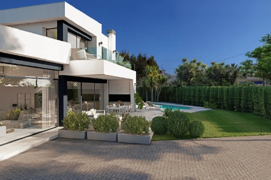 Villa in Benissa(La Fustera) zu verkaufen, Woongedeelte 284 m², Klimaanlage, Grondstuk 725 m², 3 Slaapkamers, 3 Badkamers, Pool, ref.: BI-BE.H-903-4