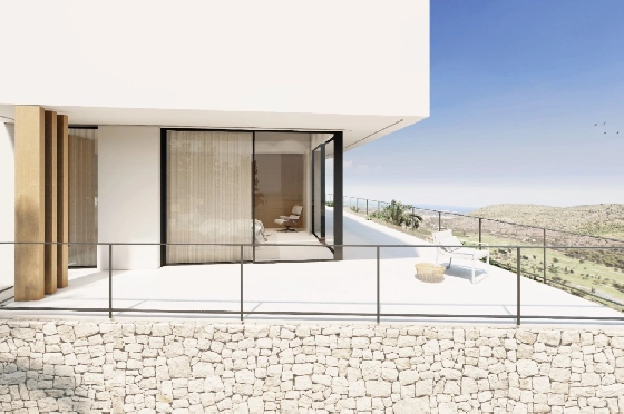 Villa in Denia zu verkaufen, Woongedeelte 176 m², Bouwjaar 2023, Klimaanlage, Grondstuk 1514 m², 3 Slaapkamers, 3 Badkamers, Pool, ref.: BI-DE.H-008-11