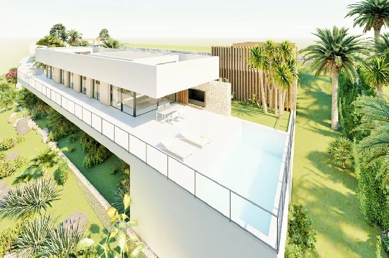 Villa in Denia zu verkaufen, Woongedeelte 176 m², Bouwjaar 2023, Klimaanlage, Grondstuk 1514 m², 3 Slaapkamers, 3 Badkamers, Pool, ref.: BI-DE.H-008-16