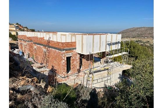Villa in Denia zu verkaufen, Woongedeelte 176 m², Bouwjaar 2023, Klimaanlage, Grondstuk 1514 m², 3 Slaapkamers, 3 Badkamers, Pool, ref.: BI-DE.H-008-18