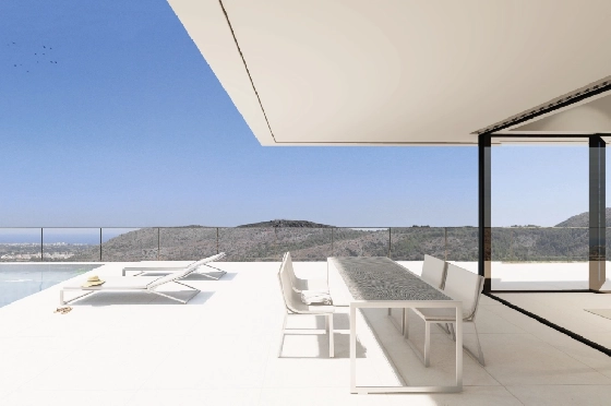 Villa in Denia zu verkaufen, Woongedeelte 176 m², Bouwjaar 2023, Klimaanlage, Grondstuk 1514 m², 3 Slaapkamers, 3 Badkamers, Pool, ref.: BI-DE.H-008-2