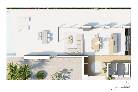 Villa in Denia zu verkaufen, Woongedeelte 176 m², Bouwjaar 2023, Klimaanlage, Grondstuk 1514 m², 3 Slaapkamers, 3 Badkamers, Pool, ref.: BI-DE.H-008-23