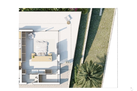Villa in Denia zu verkaufen, Woongedeelte 176 m², Bouwjaar 2023, Klimaanlage, Grondstuk 1514 m², 3 Slaapkamers, 3 Badkamers, Pool, ref.: BI-DE.H-008-25