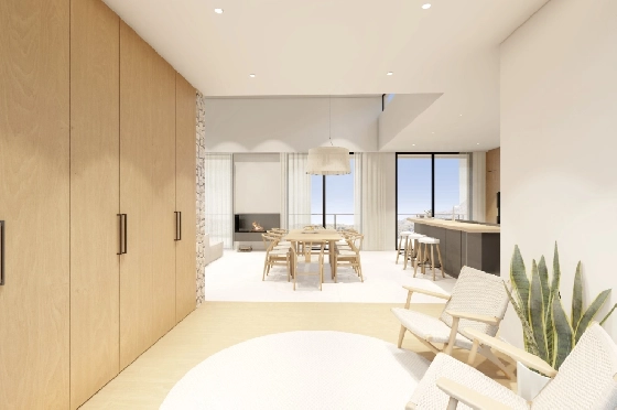 Villa in Denia zu verkaufen, Woongedeelte 176 m², Bouwjaar 2023, Klimaanlage, Grondstuk 1514 m², 3 Slaapkamers, 3 Badkamers, Pool, ref.: BI-DE.H-008-7
