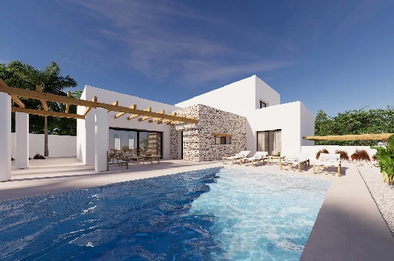 Villa in Moraira zu verkaufen, Woongedeelte 280 m², Klimaanlage, Grondstuk 800 m², 4 Slaapkamers, 4 Badkamers, Pool, ref.: BI-MT.H-797-1