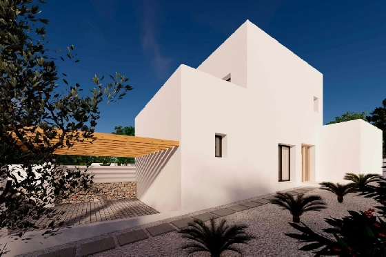Villa in Moraira zu verkaufen, Woongedeelte 280 m², Klimaanlage, Grondstuk 800 m², 4 Slaapkamers, 4 Badkamers, Pool, ref.: BI-MT.H-797-2