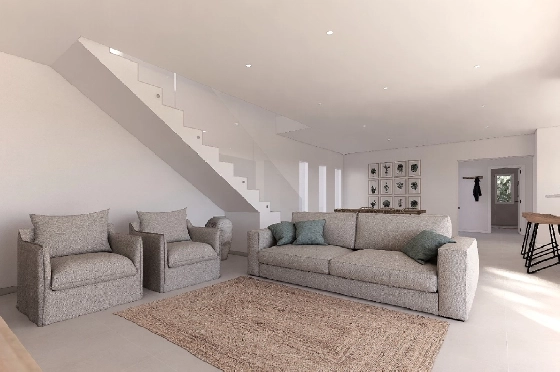 Villa in Moraira zu verkaufen, Woongedeelte 190 m², Klimaanlage, Grondstuk 800 m², 4 Slaapkamers, 4 Badkamers, Pool, ref.: BI-MT.H-792-5