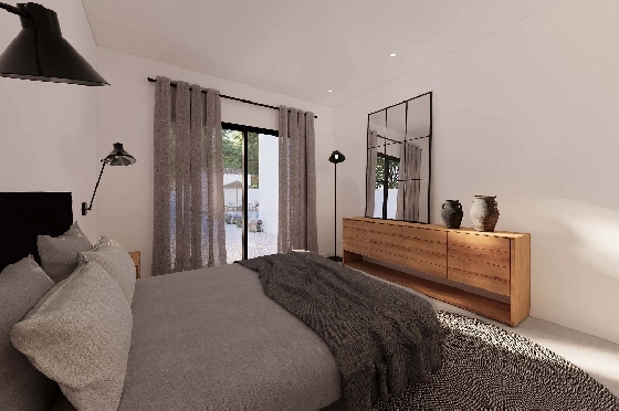 Villa in Moraira zu verkaufen, Woongedeelte 248 m², Klimaanlage, Grondstuk 800 m², 4 Slaapkamers, 5 Badkamers, Pool, ref.: BI-MT.H-795-6