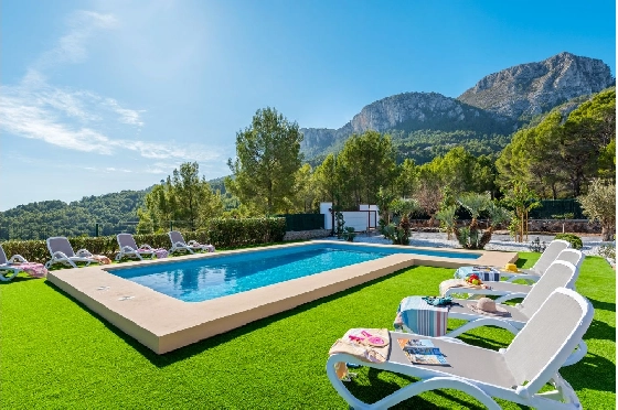 Finca in Benissa zu verkaufen, Woongedeelte 310 m², Bouwjaar 2010, Klimaanlage, Grondstuk 10030 m², 4 Slaapkamers, 3 Badkamers, Pool, ref.: BI-CA.F-001-5
