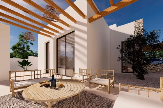 Villa in Moraira zu verkaufen, Woongedeelte 268 m², Klimaanlage, Grondstuk 800 m², 4 Slaapkamers, 3 Badkamers, Pool, ref.: BI-MT.H-793-2