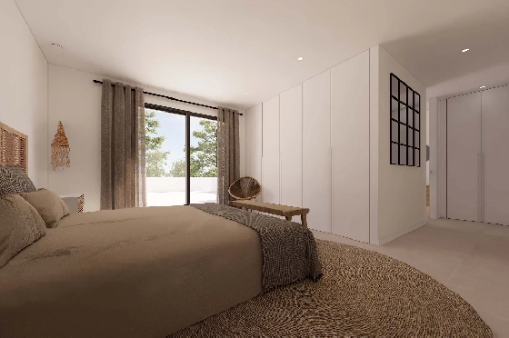 Villa in Moraira zu verkaufen, Woongedeelte 268 m², Klimaanlage, Grondstuk 800 m², 4 Slaapkamers, 3 Badkamers, Pool, ref.: BI-MT.H-793-7