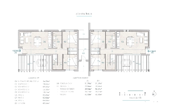 Villa in Benissa zu verkaufen, Woongedeelte 265 m², + KLIMA, Klimaanlage, Grondstuk 519 m², 4 Slaapkamers, 3 Badkamers, Pool, ref.: BI-MT.H-794-17