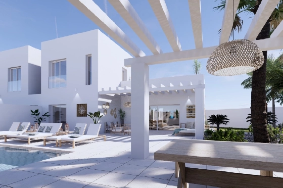 Villa in Benissa zu verkaufen, Woongedeelte 265 m², + KLIMA, Klimaanlage, Grondstuk 519 m², 4 Slaapkamers, 3 Badkamers, Pool, ref.: BI-MT.H-794-2