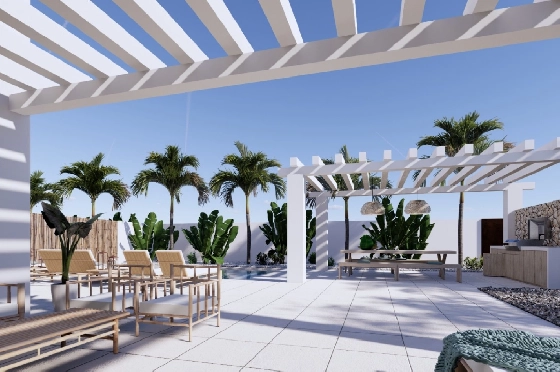 Villa in Benissa zu verkaufen, Woongedeelte 265 m², + KLIMA, Klimaanlage, Grondstuk 519 m², 4 Slaapkamers, 3 Badkamers, Pool, ref.: BI-MT.H-794-4