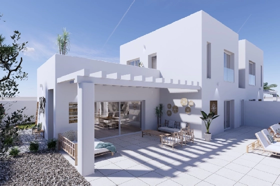 Villa in Benissa zu verkaufen, Woongedeelte 265 m², + KLIMA, Klimaanlage, Grondstuk 519 m², 4 Slaapkamers, 3 Badkamers, Pool, ref.: BI-MT.H-794-8
