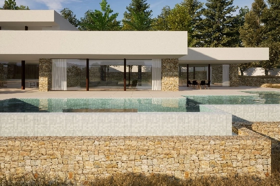 Villa in Moraira zu verkaufen, Woongedeelte 2264 m², Klimaanlage, Grondstuk 2896 m², 6 Badkamers, Pool, ref.: BI-MT.H-799-6