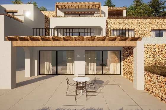 Villa in Moraira zu verkaufen, Woongedeelte 2264 m², Bouwjaar 2024, Klimaanlage, Grondstuk 2896 m², 6 Slaapkamers, 6 Badkamers, Pool, ref.: BI-MT.H-800-7