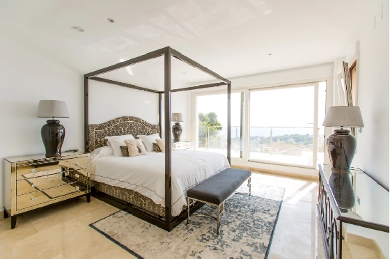 Villa in Moraira(Moravit) zu verkaufen, Woongedeelte 559 m², Bouwjaar 2016, Klimaanlage, Grondstuk 1132 m², 4 Slaapkamers, 5 Badkamers, Pool, ref.: BI-MT.H-798-21