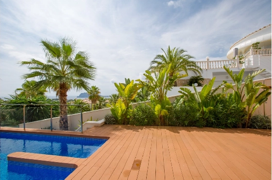 Villa in Moraira(Moravit) zu verkaufen, Woongedeelte 559 m², Bouwjaar 2016, Klimaanlage, Grondstuk 1132 m², 4 Slaapkamers, 5 Badkamers, Pool, ref.: BI-MT.H-798-39