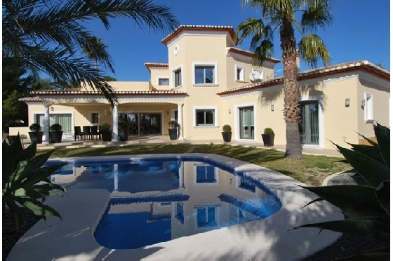 Villa in Benissa(Buenavista) zu verkaufen, Woongedeelte 464 m², Bouwjaar 2015, Klimaanlage, Grondstuk 1131 m², 4 Slaapkamers, 4 Badkamers, Pool, ref.: BI-BE.H-906-1