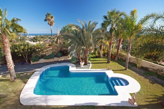 Villa in Benissa(Buenavista) zu verkaufen, Woongedeelte 464 m², Bouwjaar 2015, Klimaanlage, Grondstuk 1131 m², 4 Slaapkamers, 4 Badkamers, Pool, ref.: BI-BE.H-906-2