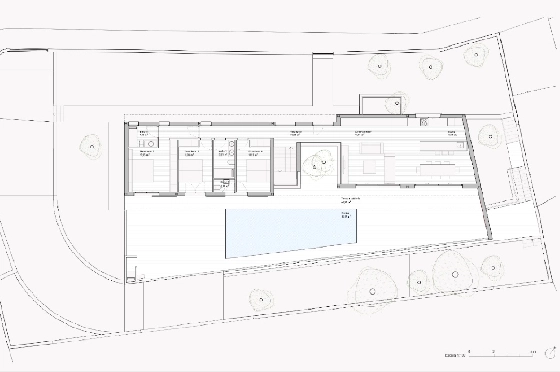Villa in Benissa(La Fustera) zu verkaufen, Woongedeelte 299 m², Bouwjaar 2024, Klimaanlage, Grondstuk 950 m², 4 Slaapkamers, 3 Badkamers, Pool, ref.: BI-BE.H-909-11