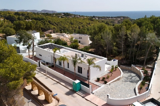 Villa in Benissa(La Fustera) zu verkaufen, Woongedeelte 299 m², Bouwjaar 2024, Klimaanlage, Grondstuk 950 m², 4 Slaapkamers, 3 Badkamers, Pool, ref.: BI-BE.H-909-14